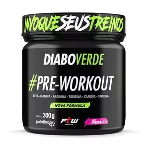 Diabo Verde Insano<BR>- Energético<BR>- 300g<BR>- Fitoway