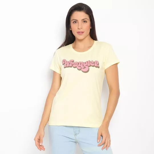 Blusa Wrangler®- Amarela & Rosa