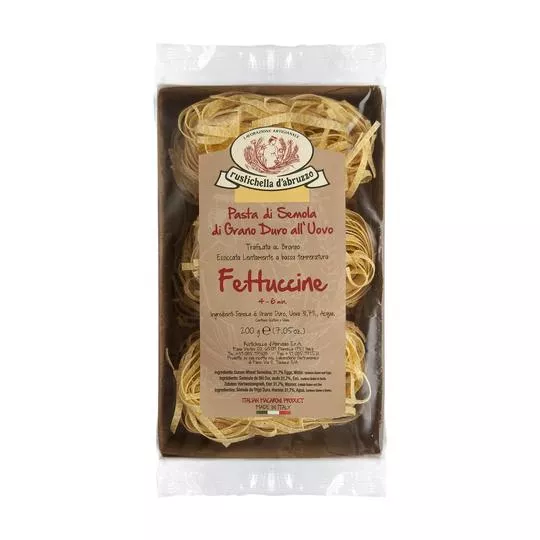 Massa Fettuccine All’Uovo - 200g - La Pastina