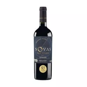 Vinho Novas Gran Reserva Tinto Seco<BR>- Carménère<BR>- Chile, Valle de Casablanca<BR>- 750ml<BR>- La Pastina