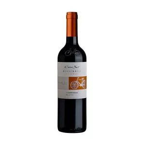 Vinho Cono Sur Bicicleta Tinto<BR>- Carménère - Cabernet Sauvignon - Syrah - Malbec - Alicante Bouschet<BR>- Chile, Valle Central<BR>- 750ml<BR>- Cono Sur Vineyards & Winery