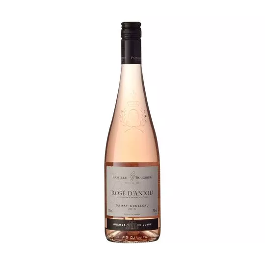 Vinho Famille Bougrier D'anjou Rosé- Gamay & Grolleau- 2018- França, Loire- 750ml- Famille Bougrier