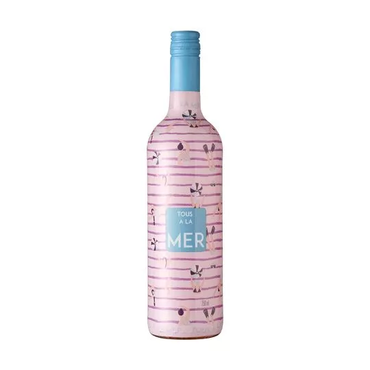 Vinho Tous A La Mer Ice Rosé - Cinsault - França, Vin De France - 750ml - Tous a La Mer - World Wine