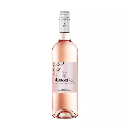 Vinho Mouton Cadet Rosé- Merlot - Cabernet Sauvignon- França- Bordeaux- 750ml- La Pastina