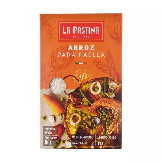 Arroz Para Paella- 1Kg- La Pastina