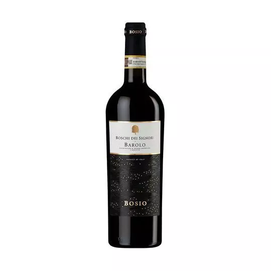 Vinho Bosio Barolo Tinto- Nebbiolo- Itália, Piemonte- 750ml- La Pastina