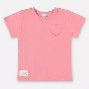 Blusa Com Recortes<BR>- Rosa Claro<BR>- Up Baby