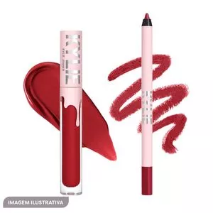 Kit Matte Lip<BR>- 403 - Bite Me<BR>- 2 Unidades