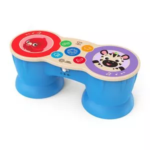 Bongo Musical Infantil<BR>- 11x0,7x26,5cm<BR>- Hape