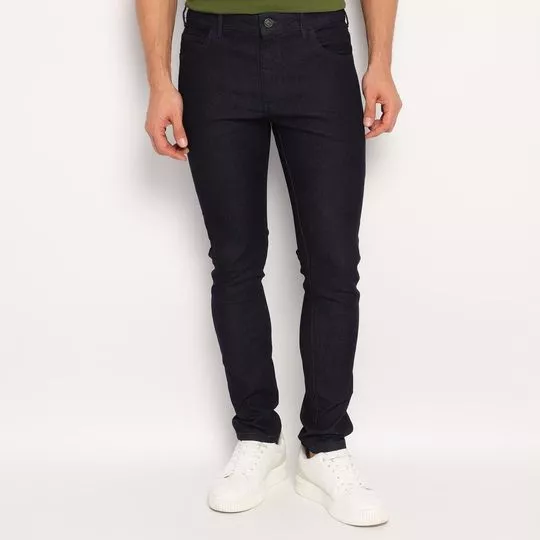 Calça Jeans Felipe® Skinny- Azul Escuro