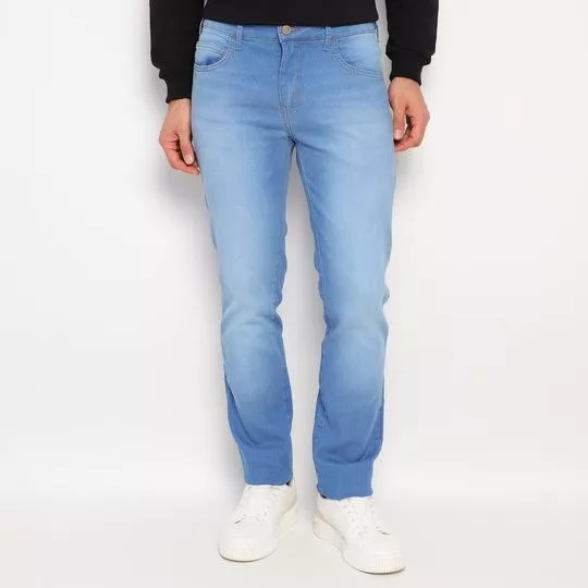 Calça Jeans Alex®- Azul Claro