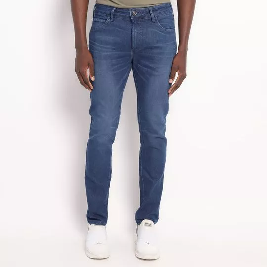 Calça Jeans Felipe Skinny- Azul