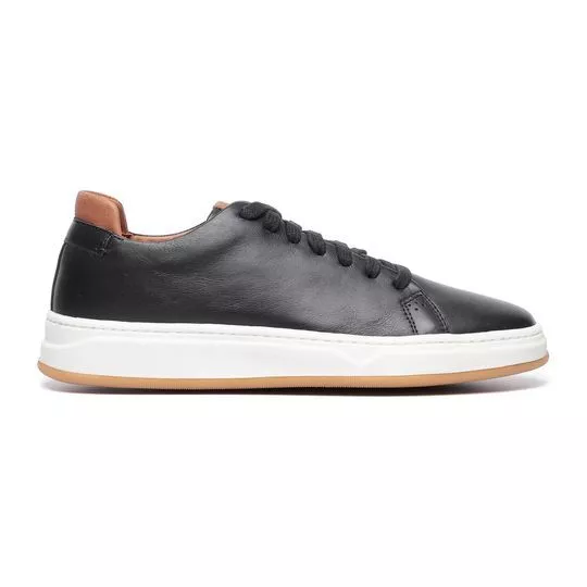 Tênis Liso- Preto- KB Shoes