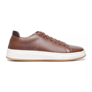 Tênis Liso<BR>- Marrom<BR>- KB Shoes