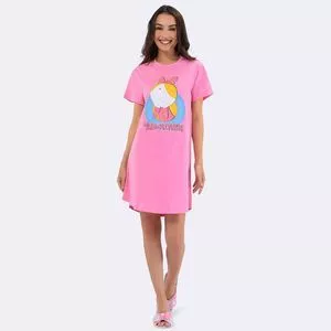 Camisola Turma Da Bia®<BR>- Rosa & Azul<BR>- Veggi