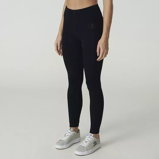 Legging Umbro® Duo Mark- Preta