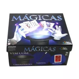 Jogo Mágicas<BR>- Preto & Roxo<BR>- 28Pçs<BR>- Pais & Filhos