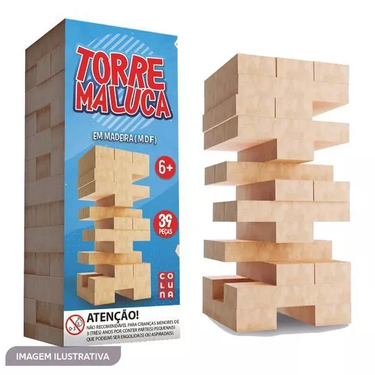 Jogo Torre Maluca- 39Pçs- Coluna