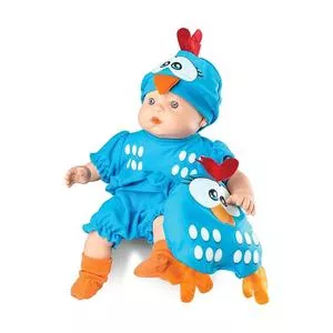 Boneca Bebe Galinha Pintadinha®<BR>- 2Pçs<BR>- Roma