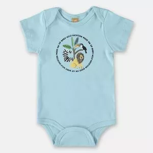 Body Animais<BR>- Azul Claro & Preto<BR>- Up Baby<BR>- Up Baby