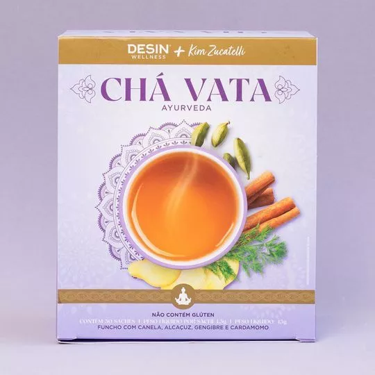 Chá Vata Ayurveda- 30 Sachês- Desinchá