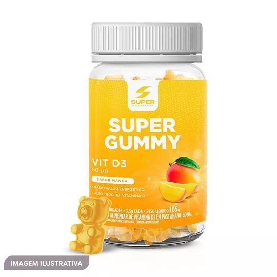 Super Gummy Vit D3- Manga- 30 Gomas- Desinchá