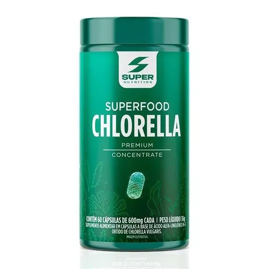 Supercaps Chlorella- 60 Cápsulas- Desinchá