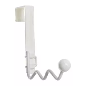 Gancho Para Cabides<BR>- Branco<BR>- 12x2,5x4cm<BR>- Metaltru