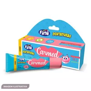 Carmed® Hidratante Labial Fini®<br /> - Dentaduras<br /> - 10g