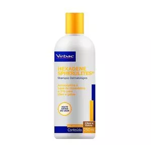 Shampoo Dermatológico Hexadene Spherulites<BR>- Uso Tópico<BR>- 250ml<BR>- Virbac