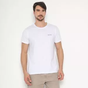 Camiseta Básica<BR>- Branca