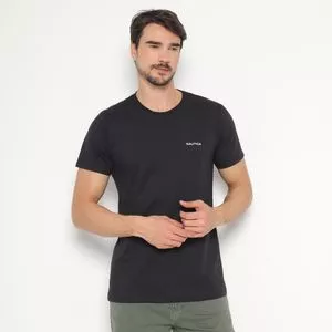 Camiseta Básica<BR>- Preta