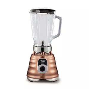 Liquidificador New Osterizer Clássico<BR>- Incolor & Cobre<BR>- 33,5x23,5x19,5cm<BR>- 127V<BR>- 700W