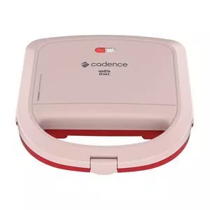 Waffle Maker Waf200<BR>- Rosa Claro & Vermelho<BR>- 9,2x23x22,7cm<BR>- 220V<BR>- 750W