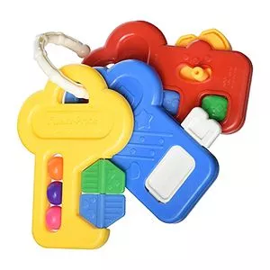 Chave De Atividades Fisher-Price®<BR>- Amarela & Vermelha