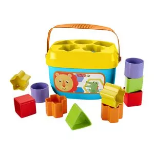 Balde Encaixe De Blocos Fisher-Price®<BR>- 11Pçs