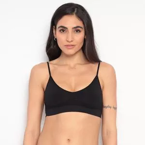 Top Liso<BR>- Preto<BR>- Malwee