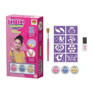 Tatuagens Tatto Coleciton Glitter<BR>- Dm Toys