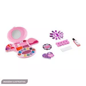 My Style Super Kit Princesa<BR>- Branco & Rosa<BR>- 33Pçs