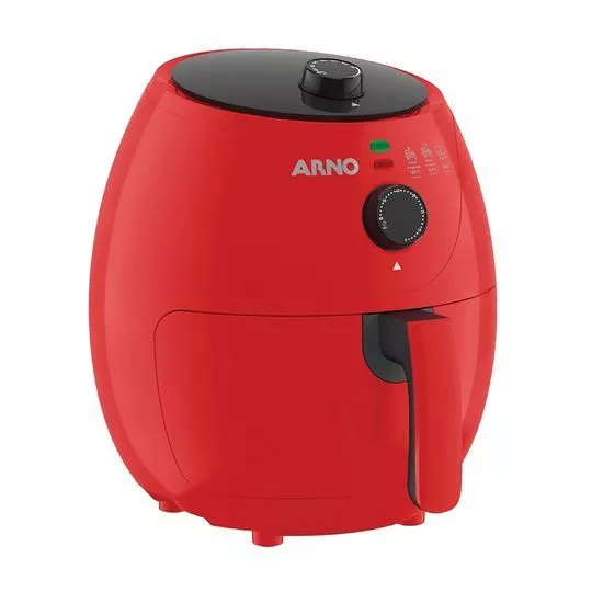 Fritadeira Airfry Easy Fry- Vermelha & Preta- 3,2L- 220V- 1200W- Arno