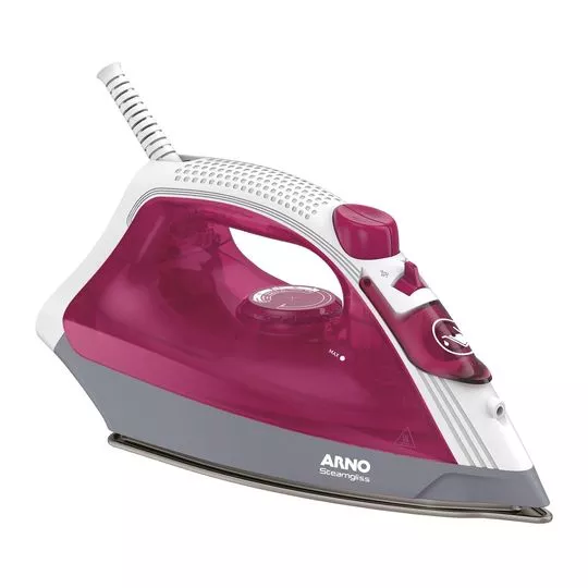 Ferro Elétrico A Vapor Steamgliss FSGC- Branco & Rosa Escuro- 230ml- 220V- 1200W- Arno