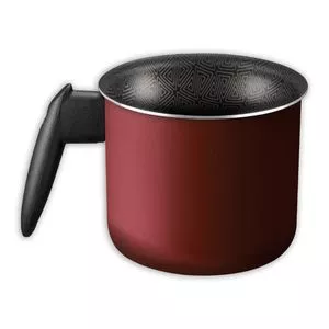 Fervedor Rochedo Facilita<BR>- Vermelho & Preto<BR>- Ø15cm<BR>- 1,9L