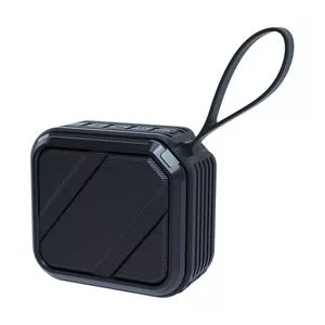 Caixa De Som Bluetooth<BR>- Preta<BR>- 12,3x9,5x7,5cm<BR>- 5W