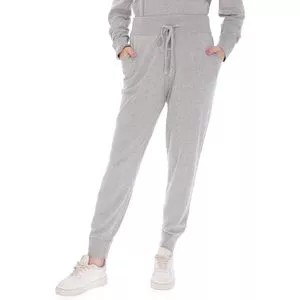 Calça Jogger<BR>- Cinza