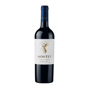 Vinho Tinto Montes Classic Reserva<BR>- Merlot<BR>- 2022<BR>- Vale Central<BR>- 750ml<BR>- Montes Wines