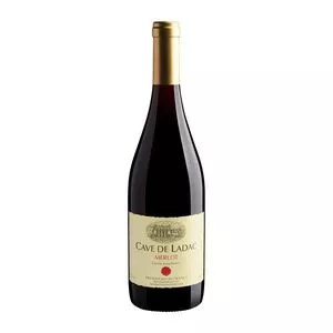 Vinho Cave De Ladac Tinto<BR>- Merlot<BR>- França<BR>- 750ml<BR>- Domaine Du Père Guillot