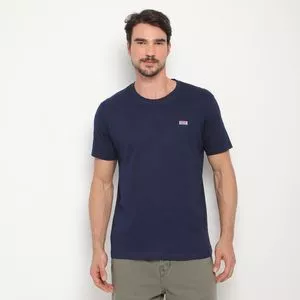 Camiseta Ustop<BR> - Azul Escuro