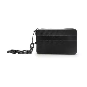 Clutch Texturizada<BR>- Preta<BR>- Brizza