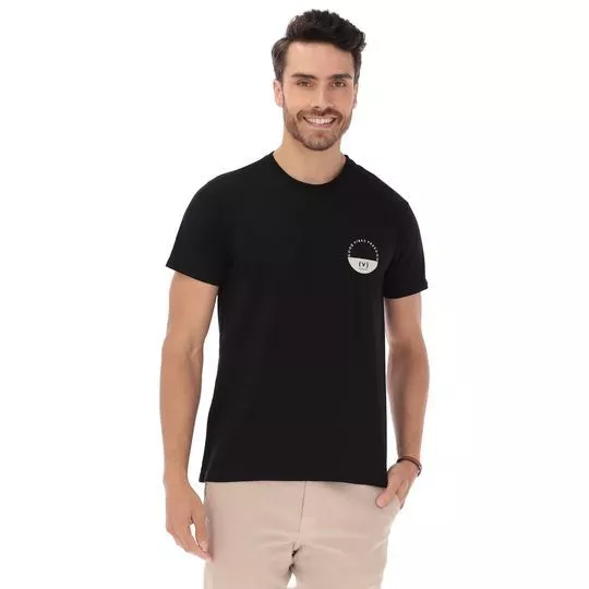 Camiseta Good Vibes- Preta & Branca- Vide Bula