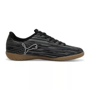 Chuteira Para Salão Puma®<BR>- Preta & Cinza